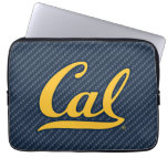 Cal Carbon Fiber Laptop Sleeve at Zazzle