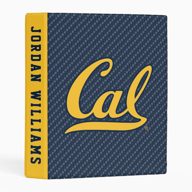 Cal Carbon Fiber Mini Binder (Front/Spine)