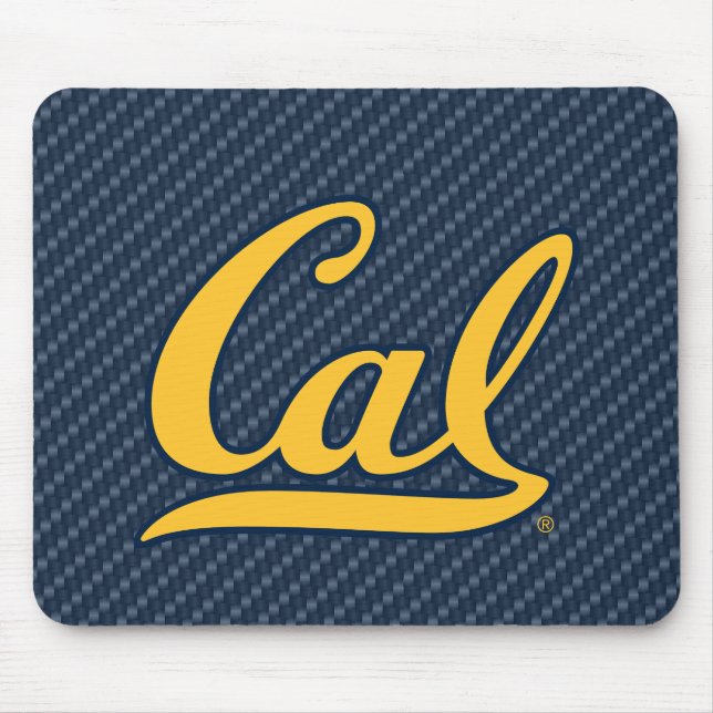 Cal Carbon Fiber Mouse Pad (Front)