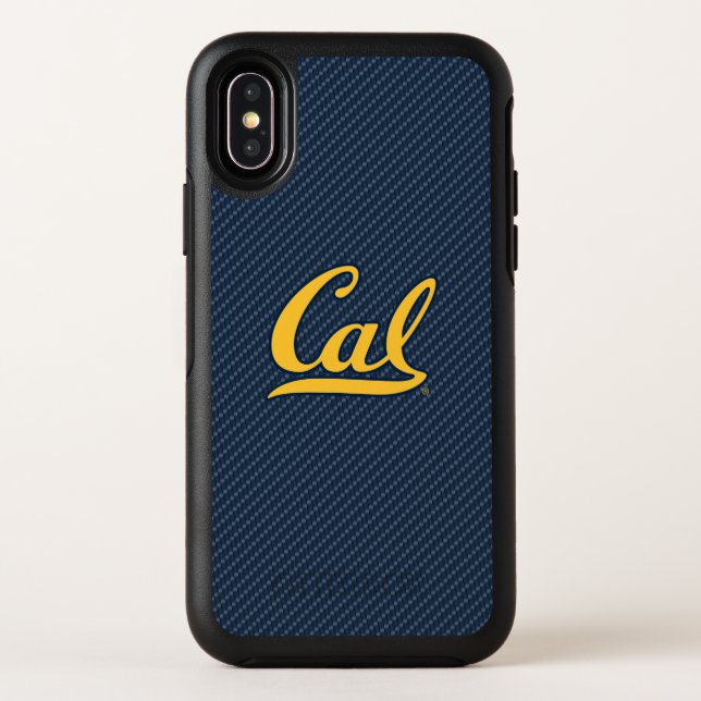 Cal Carbon Fiber Otterbox iPhone Case (Back)