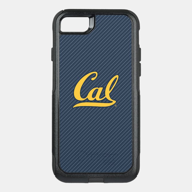 Cal Carbon Fiber Otterbox iPhone Case (Back)