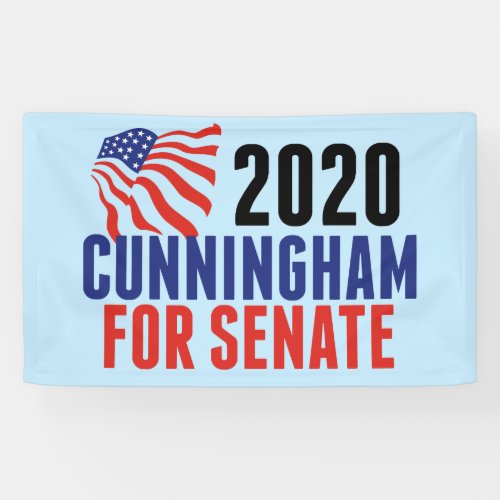 Cal Cunningham for Senate Banner