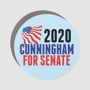 Cal Cunningham for Senate Car Magnet