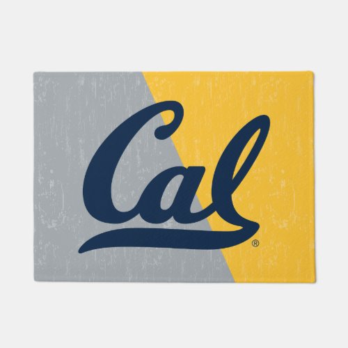 Cal Distressed Color Block Doormat