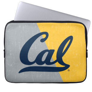 Cal Distressed Color Block Laptop Sleeve