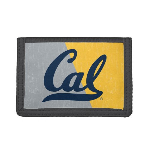 Cal Distressed Color Block Trifold Wallet