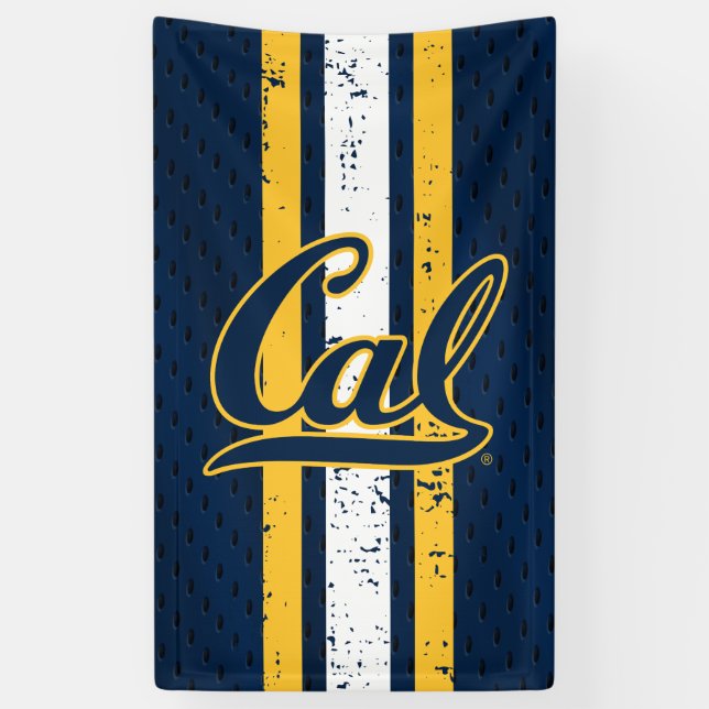 Cal Football Jersey Banner (Vertical)