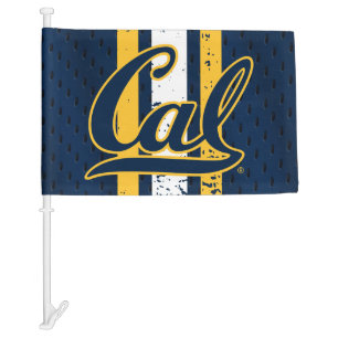 Cal Football Jersey Car Flag