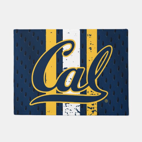 Cal Football Jersey Doormat