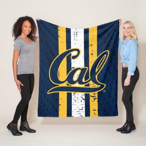 Cal Football Jersey Fleece Blanket