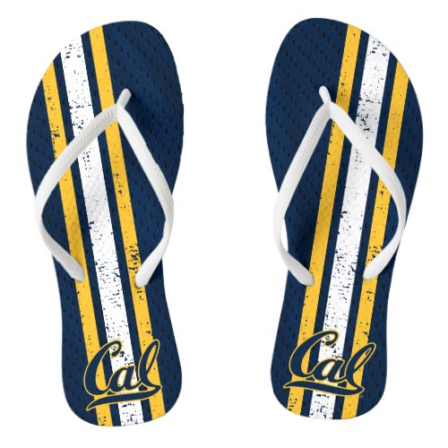 Cal Football Jersey Flip Flops