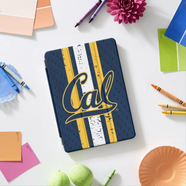 Cal Football Jersey iPad Pro Cover (Desk)