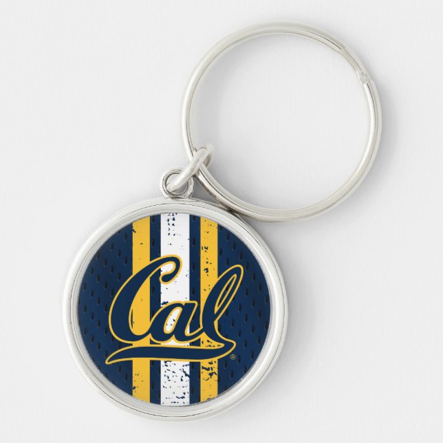 Cal Football Jersey Keychain (Front)