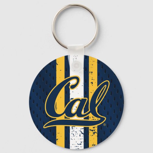 Cal Football Jersey Keychain