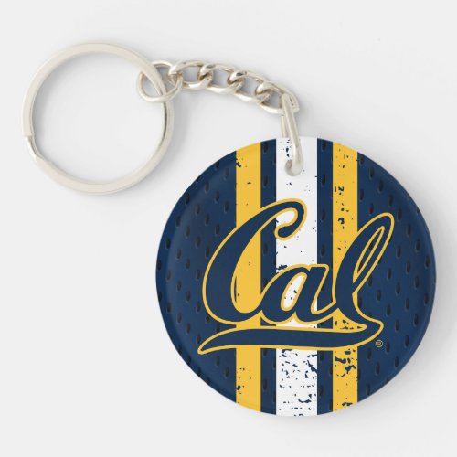 Cal Football Jersey Keychain