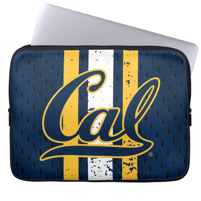 Cal Football Jersey Laptop Sleeve (Front)