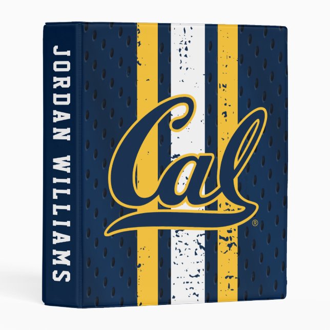 Cal Football Jersey Mini Binder (Front/Spine)
