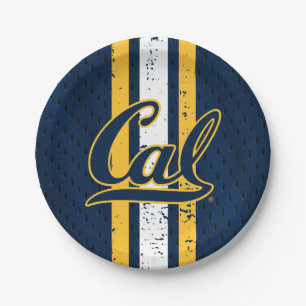 Cal Football Jersey Paper Plates