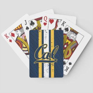 Cal Football Jersey Poker Cards