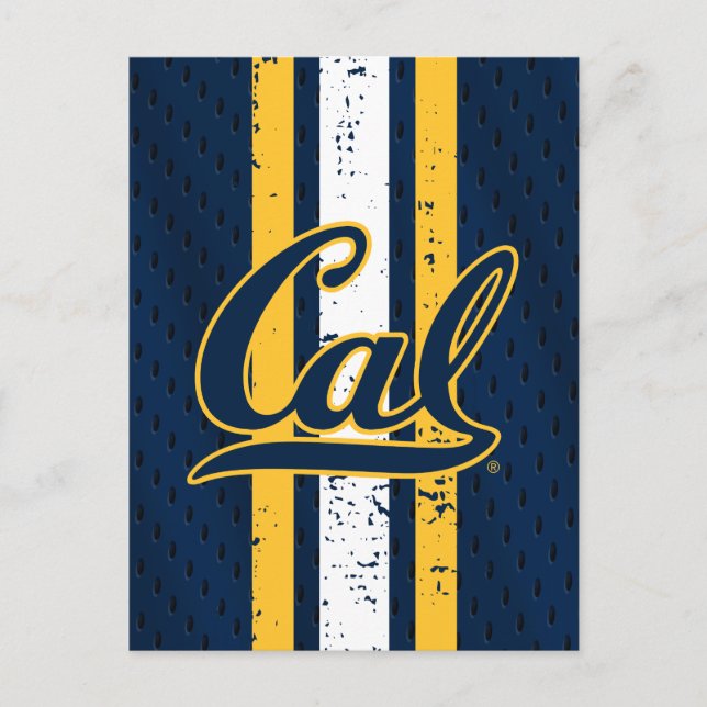 Cal Football Jersey Postcard (Front)