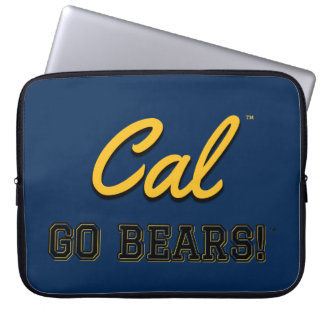 Cal Go Bears!: UC Berkeley Laptop Computer Cover