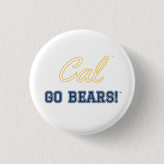 Cal Go Bears!: UC Berkeley Pin (Front)