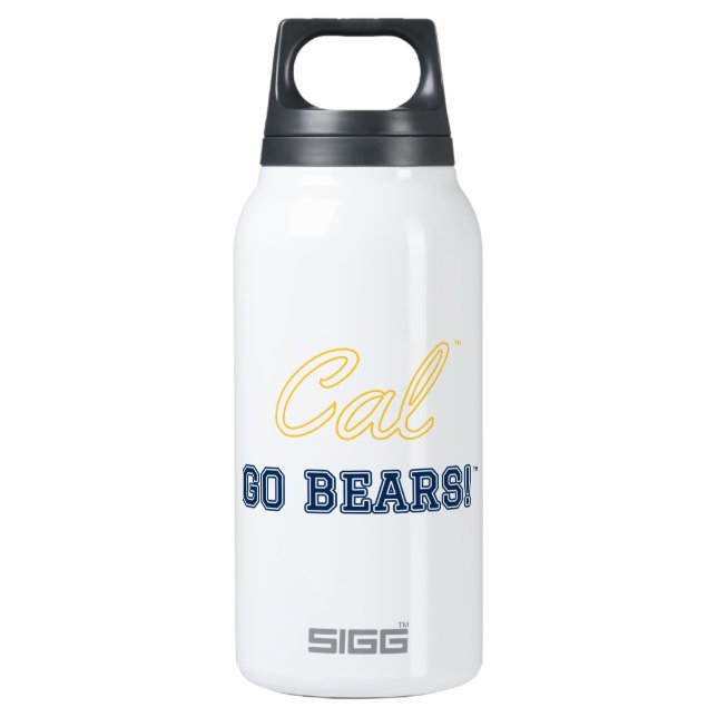 Cal Go Bears!: UC Berkeley Thermo Bottle (Front)