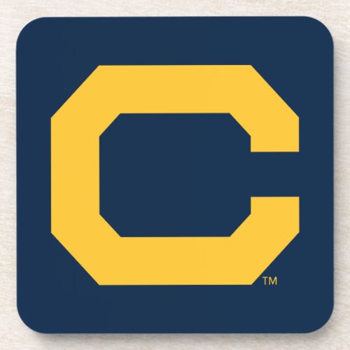 Cal Gold C Beverage Coaster