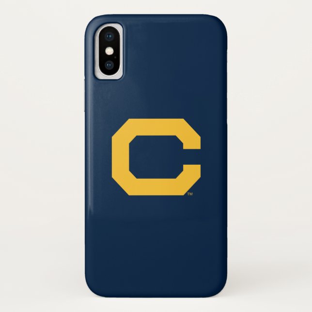 Cal Gold C Case-Mate iPhone Case (Back)