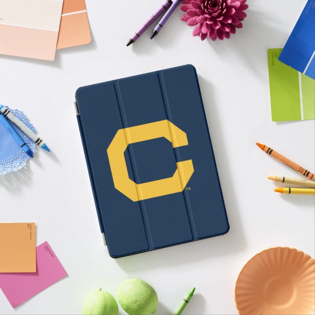 Cal Gold C iPad Pro Cover (Desk)