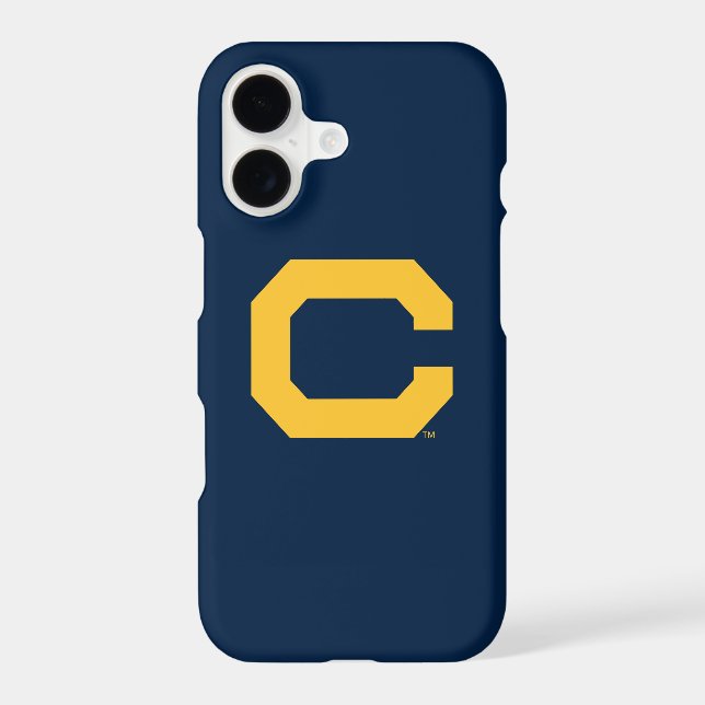 Cal Gold C Iphone Case (Back)