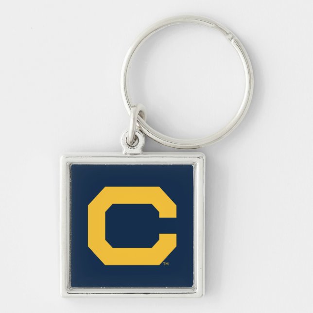 Cal Gold C Keychain (Front)