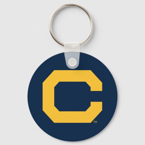 Cal Gold C Keychain