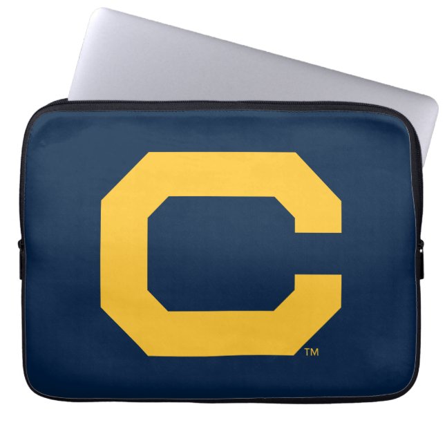 Cal Gold C Laptop Sleeve (Front)