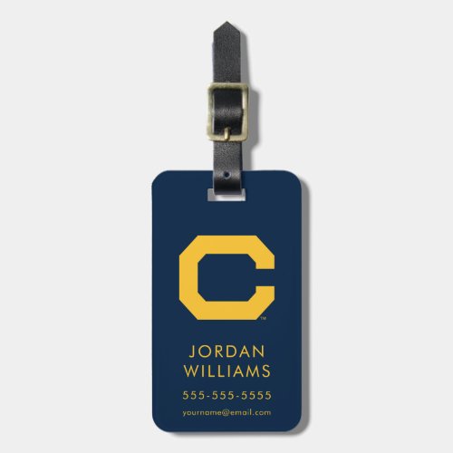 Cal Gold C Luggage Tag