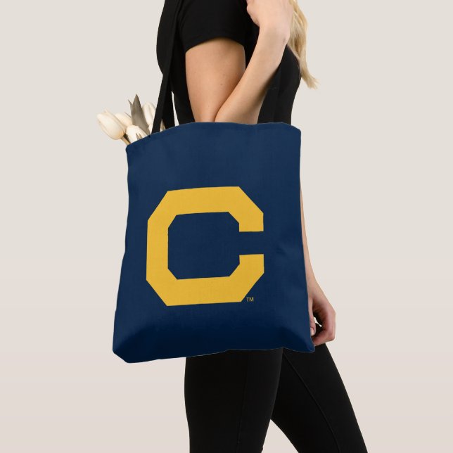 Cal Gold C Tote Bag (Close Up)