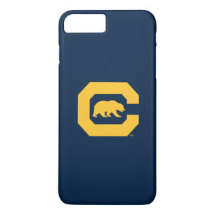 Cal Gold C With Bear iPhone 8 Plus/7 Plus Case