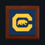 Cal Gold C With Bear Gift Box<br><div class="desc">Check out these new UC Berkeley designs! Show off your Cal Bear pride with these new UC Berkeley products. These make perfect gifts for the Bears student, alumni, family, friend or fan in your life. All of these Zazzle products are customizable with your name, class year, or club. Go Bears!...</div>