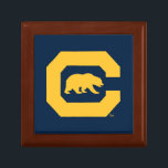 Cal Gold C With Bear Gift Box<br><div class="desc">Check out these new UC Berkeley designs! Show off your Cal Bear pride with these new UC Berkeley products. These make perfect gifts for the Bears student, alumni, family, friend or fan in your life. All of these Zazzle products are customizable with your name, class year, or club. Go Bears!...</div>