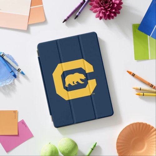 Cal Gold C With Bear iPad Pro Cover