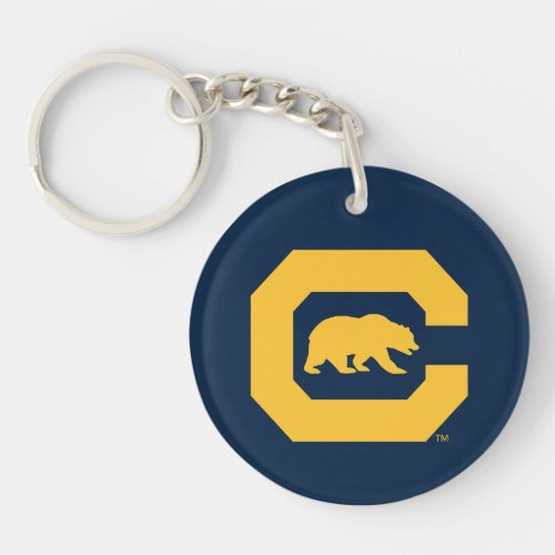 Cal Gold C With Bear Keychain