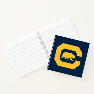 Cal Gold C With Bear Notebook