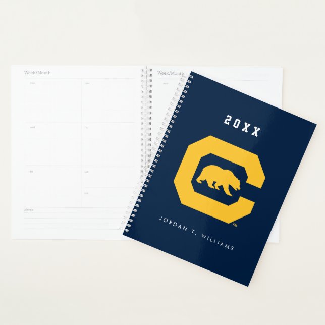 Cal Gold C With Bear Planner (Display)