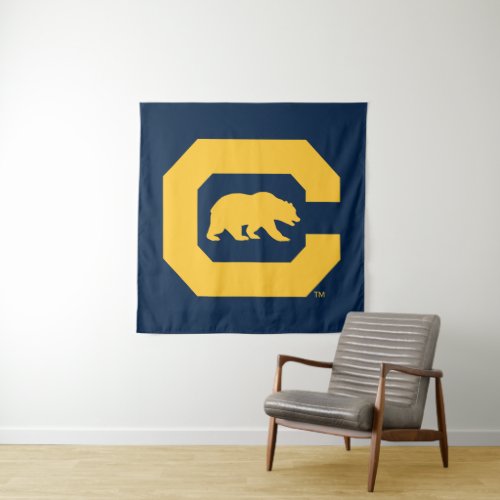 Cal Gold C With Bear Tapestry