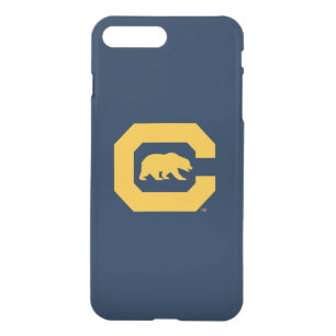 Cal Gold C With Bear iPhone 8 Plus/7 Plus Case