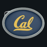 Cal Gold Script Belt Buckle<br><div class="desc">Check out these new UC Berkeley designs! Show off your Cal Bear pride with these new UC Berkeley products. These make perfect gifts for the Bears student, alumni, family, friend or fan in your life. All of these Zazzle products are customizable with your name, class year, or club. Go Bears!...</div>