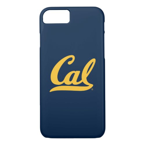 Cal Gold Script iPhone 87 Case