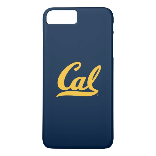 Cal Gold Script Case-Mate iPhone Case (Back)