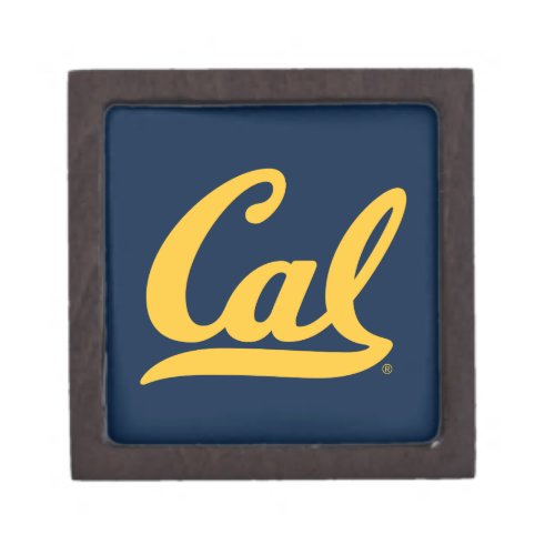 Cal Gold Script Gift Box