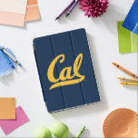 Cal Gold Script iPad Pro Cover<br><div class="desc">Check out these new UC Berkeley designs! Show off your Cal Bear pride with these new UC Berkeley products. These make perfect gifts for the Bears student, alumni, family, friend or fan in your life. All of these Zazzle products are customizable with your name, class year, or club. Go Bears!...</div>